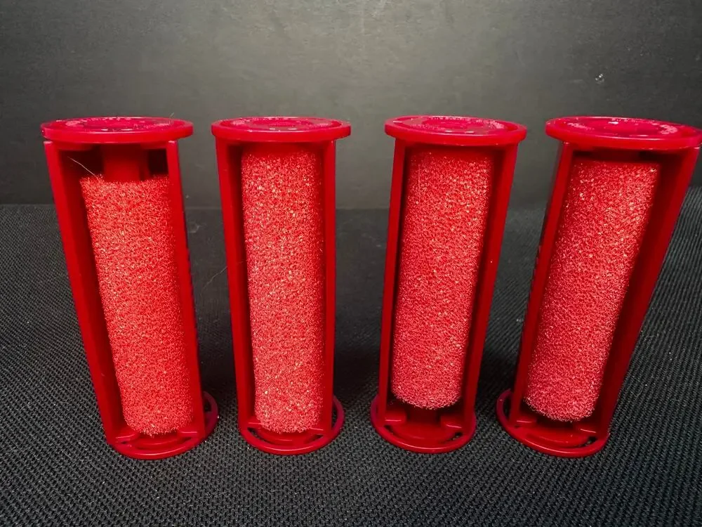 (4) Richard Caruso Molecular Replacement Rollers; size PETITE; no damage